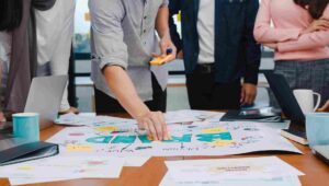 Preparação de conteúdo publicitário.